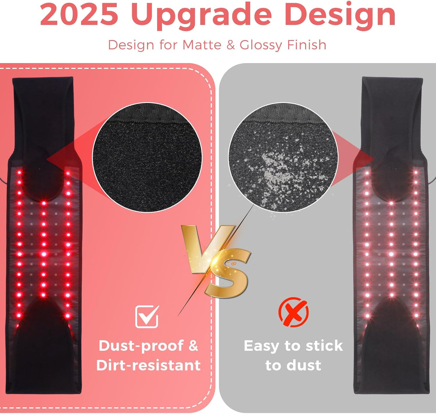 Medical-Grade Red Light Therapy Pad & Belt – Whole Body Pain Relief & Wellness